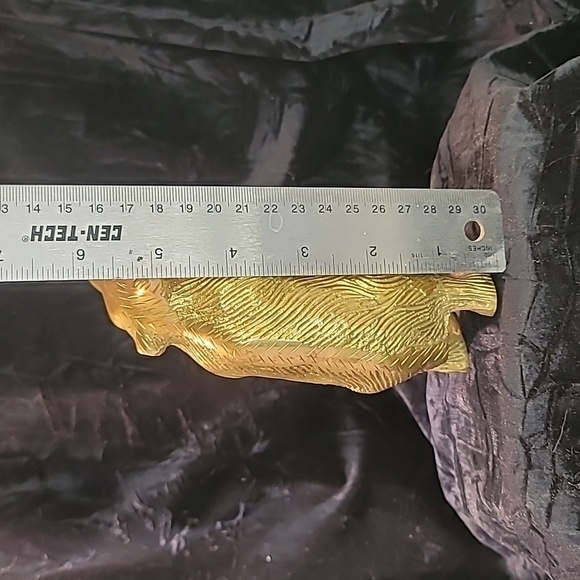 0282. Everybody Needs a Big Smiling Brass Bear!! - Picture 7 of 12